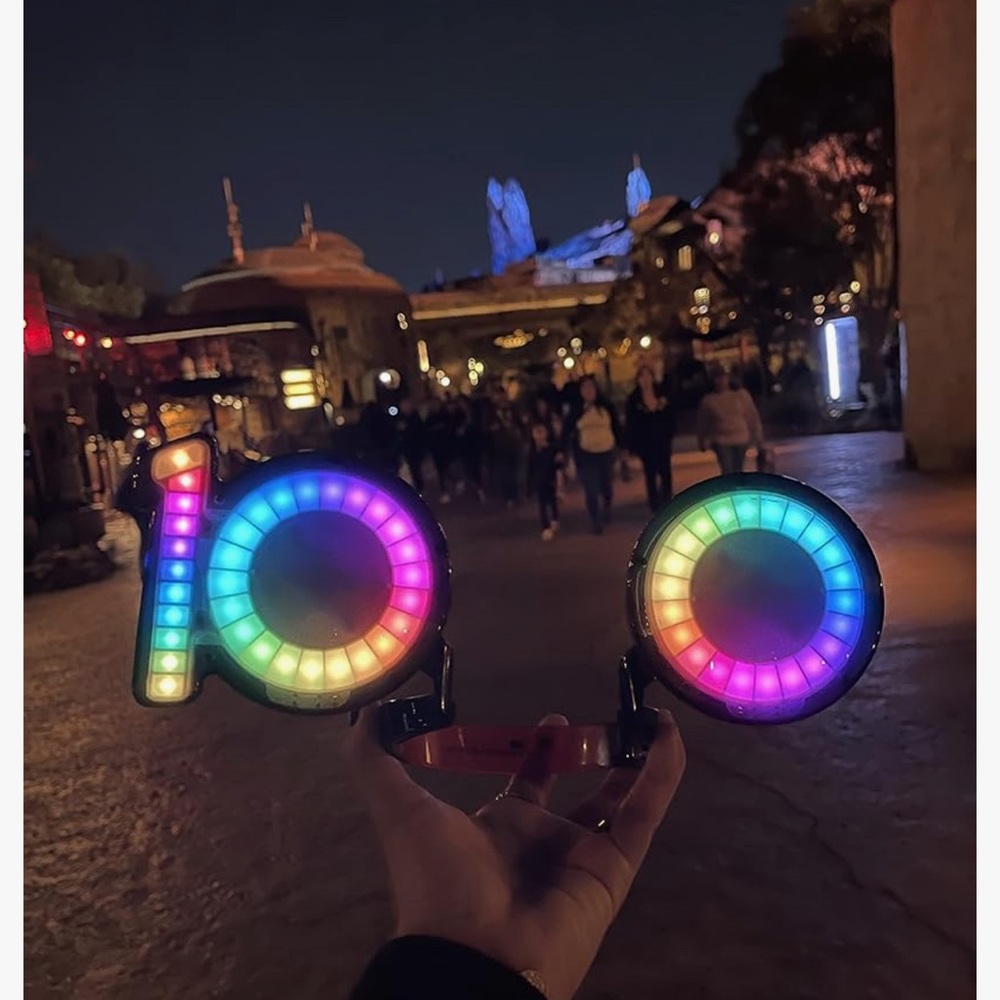 🆕 Mouse Ears sound activated LED lights Unisex